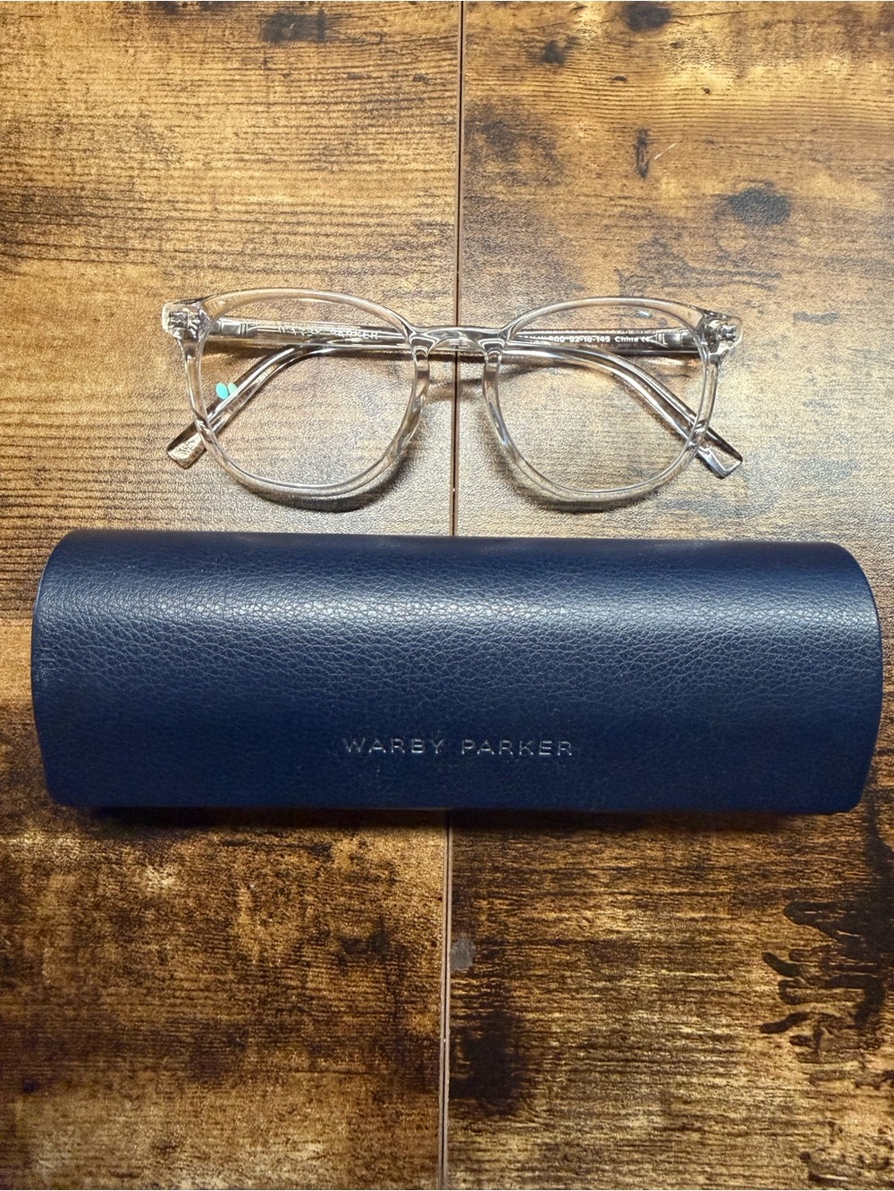 Warby Parker RX Clear Transparent Round Glasses